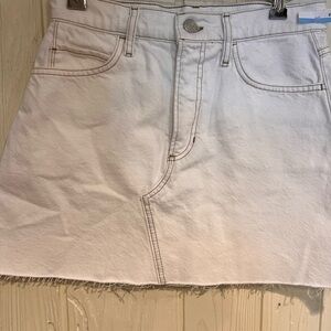 Frame Denim White Skirt, Size 27